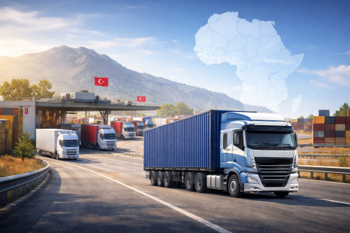 Lojistik operasyonu ve Afrika haritası